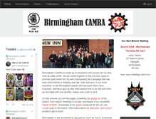 Tablet Screenshot of birminghamcamra.org.uk